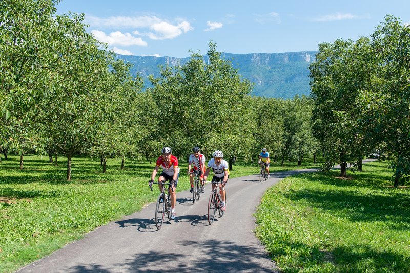 Parcours vélo et VTT autour du moulin