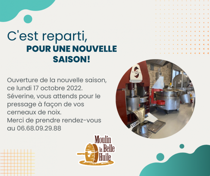 Début de la nouvelle saison