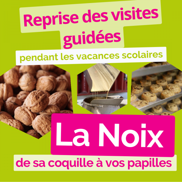 Reprise des visites guidées… et gourmandes !