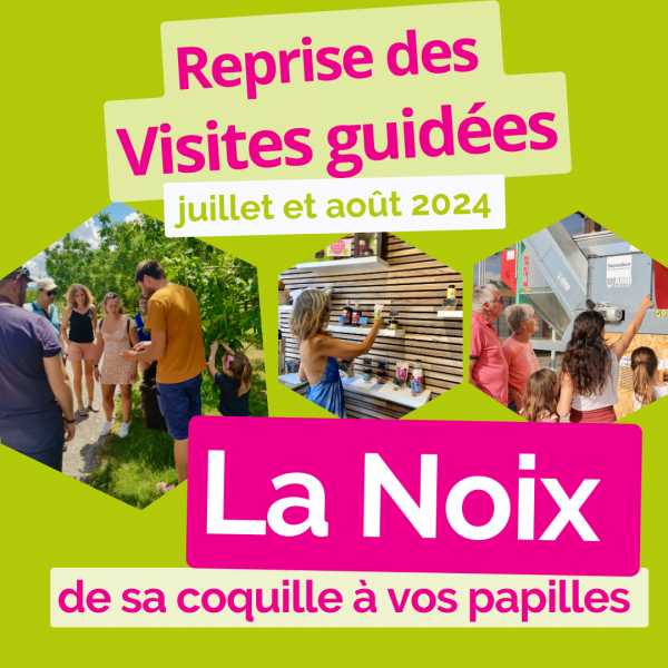 Visites guidées à la ferme cet été : découvrez le travail de la noix de sa coquille à vos papilles!