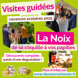 Visites guidées et gourmandes 2025