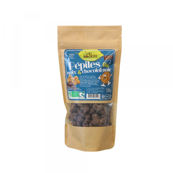 Pépites noix & chocolat noir bio